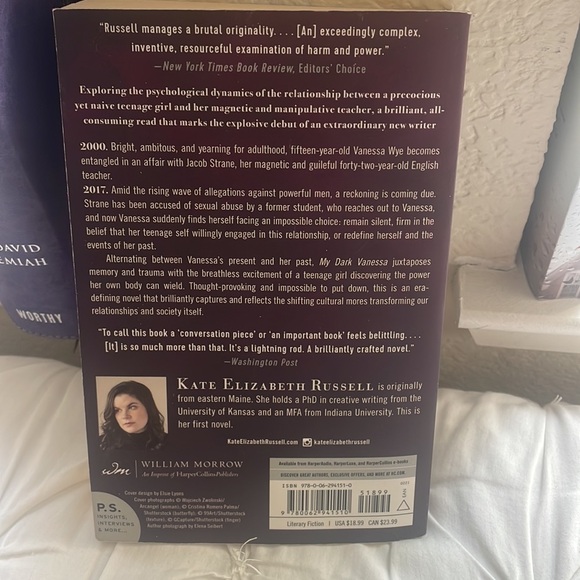My Dark Vanessa by Kate Elizabeth Russell Book - Picture 3 of 3